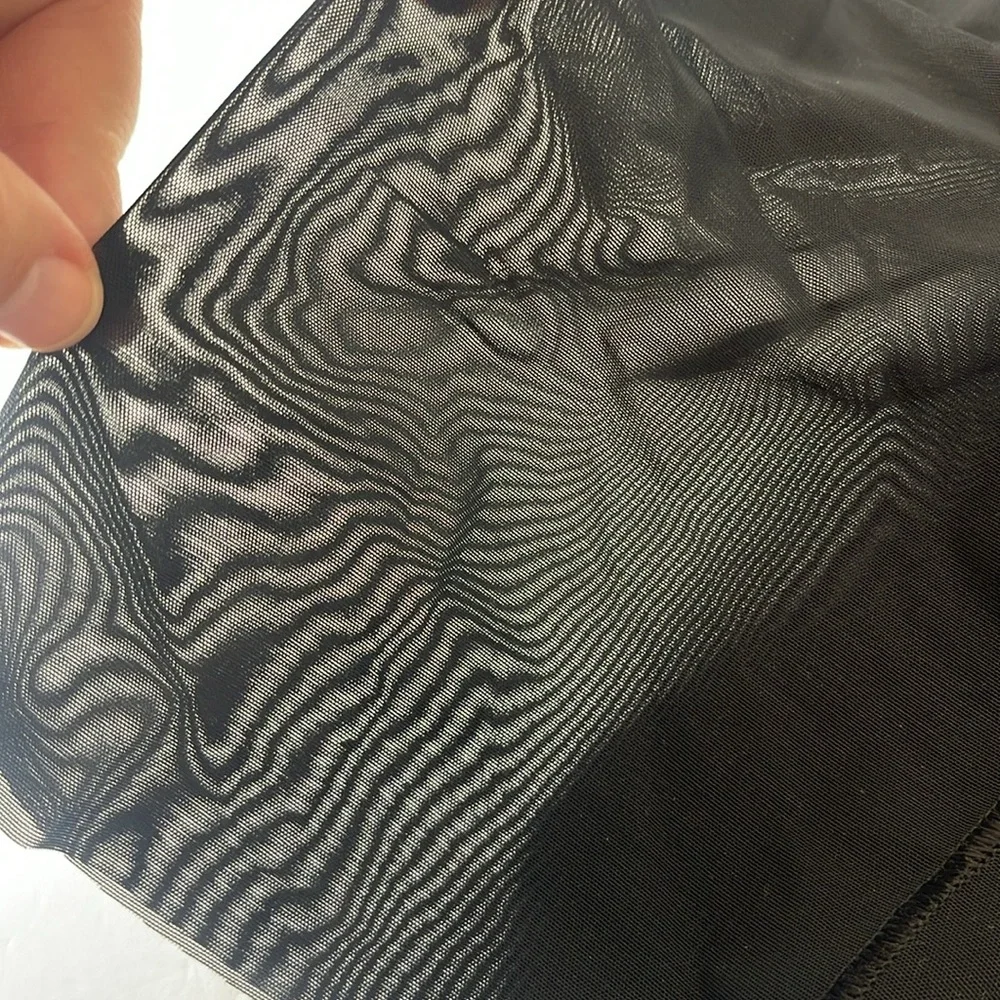SPANX Haute High Rise Contour Mid Thigh Bike Shorts Very Black XS